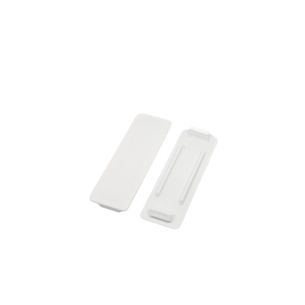 Afdekplaatje stalen Berdo/Verdi kozijn Wit